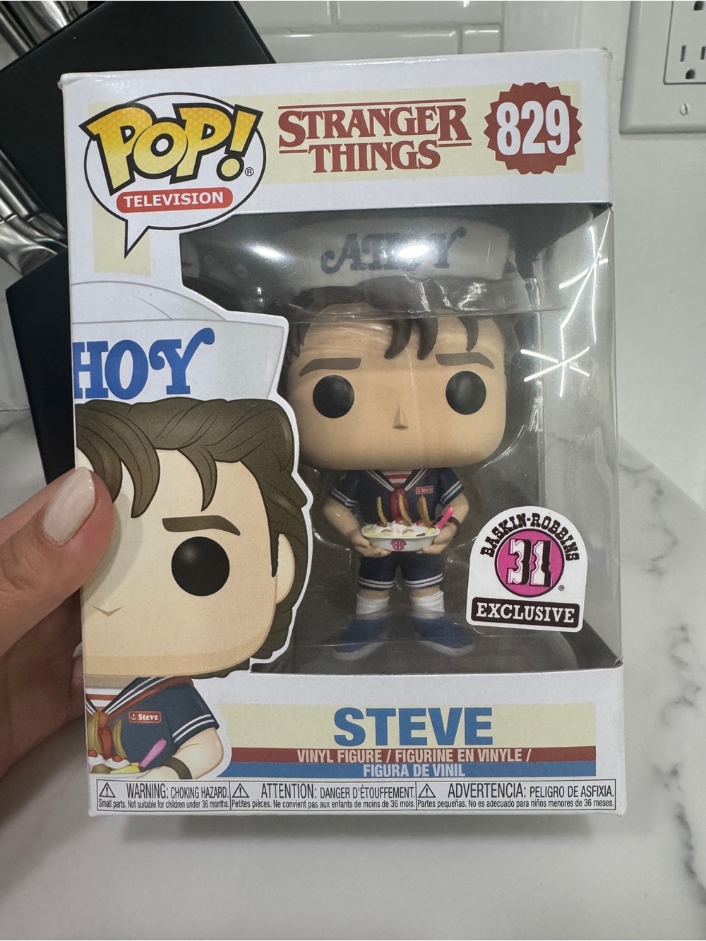 Funko Pop! Vinyl: Stranger Things - Steve - DB Ad Fund Admin - Baskin Robbins...